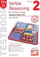 Book Cover for 11+ Verbal Reasoning Year 5-7 GL & Other Styles Testbook 2 by Stephen C. Curran, Warren J. Vokes