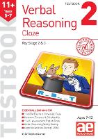 Book Cover for 11+ Verbal Reasoning Year 5-7 Cloze Testbook 2 by Stephen C. Curran, Warren J. Vokes