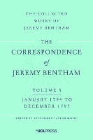 Book Cover for The Correspondence of Jeremy Bentham, Volume 5 by Jeremy Bentham