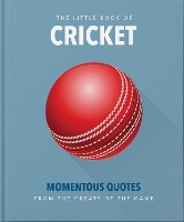 Book Cover for The Little Book of Cricket by Orange Hippo!