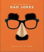 Book Cover for The Little Book of Dad Jokes by Orange Hippo!