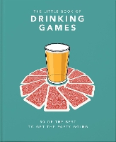 Book Cover for The Little Book of Drinking Games by Orange Hippo!