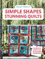 Book Cover for Simple Shapes Stunning Quilts by Stuart Hillard