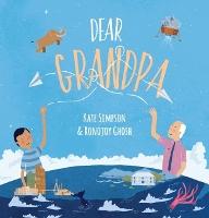 Book Cover for Dear Grandpa by Kate Simpson