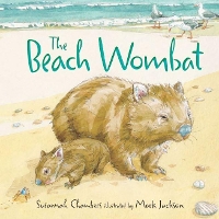 Book Cover for The Beach Wombat by Susannah Chambers