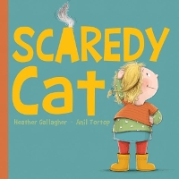 Book Cover for Scaredy Cat by Heather Gallagher