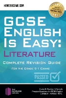 Book Cover for GCSE English is Easy: Literature - Complete revision guide for the grade 9-1 system by How2Become