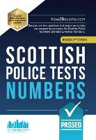 Book Cover for Scottish Police Tests: NUMBERS by How2Become