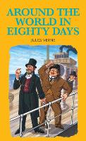 Book Cover for Around the World in Eighty Days by Tony Evans, Jules Verne