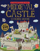 Book Cover for Scribblers Fun Activity Medieval Castle Sticker Book by Margot Channing