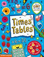 Book Cover for Times Tables Sticker Book by Chez Picthall