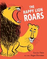 Book Cover for The Happy Lion Roars by Louise Fatio