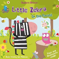 Book Cover for Little Zebra in the Forest by Nick Ackland