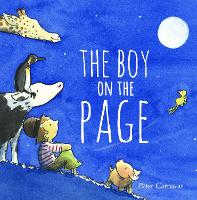 Book Cover for The Boy on the Page by Peter Carnavas