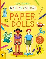 Book Cover for Make & Colour Paper Dolls by Clare Beaton