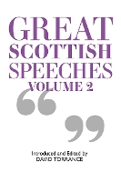 Book Cover for Great Scottish Speeches by David Torrance