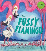 Book Cover for The Fussy Flamingo by Jonnie Wild