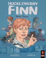 Book Cover for Huckleberry Finn by Tom Ratliff