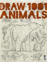 Book Cover for Draw 1,001 Animals by Mark Bergin