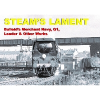Book Cover for STEAM'S LAMENT Bulleid's Merchant Navy, Q1, Leader & other works by Kevin Derrick