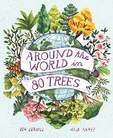 Book Cover for Around the World in 80 Trees by Ben Lerwill