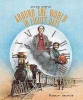 Book Cover for Around the World in Eighty Days by Jules Verne