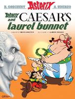 Book Cover for Asterix and Caesar's Laurel Bunnet by Rene Goscinny