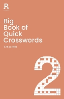 Book Cover for Big Book of Quick Crosswords Book 2 by Richardson Puzzles and Games