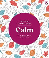 Book Cover for Large Print Colour & Frame - Calm (Colouring Book for Adults) by Richardson Puzzles and Games