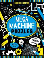 Book Cover for Mega Machine Puzzles by Vicky Barker