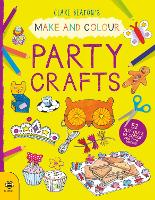 Book Cover for Make & Colour Party Crafts by Clare Beaton