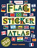 Book Cover for Scribblers Flag Sticker Atlas by Margot Channing