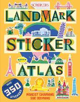 Book Cover for Scribblers Landmark Sticker Atlas by Margot Channing