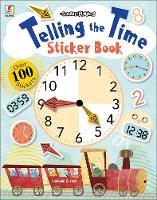 Book Cover for Telling The Time Sticker Book by John Townsend