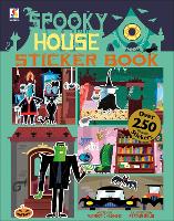 Book Cover for Spooky House Sticker Book by Margot Channing