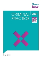 Book Cover for SQE - Criminal Practice by Sean Hutton