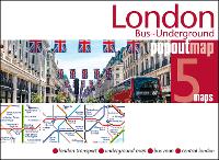 Book Cover for London Bus and Underground PopOut Map by PopOut Maps