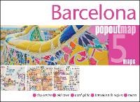 Book Cover for Barcelona PopOut Map by PopOut Maps