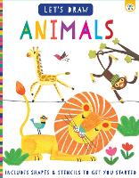 Book Cover for Let's Draw Animals by Elizabeth Golding