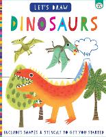 Book Cover for Let's Draw Dinosaurs by Elizabeth Golding