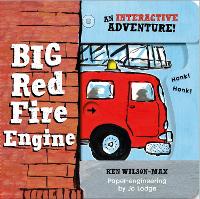 Book Cover for The Big Red Fire Engine by Ken Wilson-Max