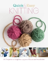 Book Cover for Quick & Easy Knitting by Katherine Marsh