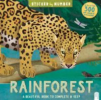 Book Cover for Sticker By Number Rainforest by Kath Jewitt