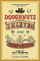 Book Cover for Doughnuts, Thieves and Chimpanzees by Alex Wharton