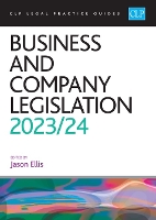 Book Cover for Business and Company Legislation 2023/2024 by Ellis