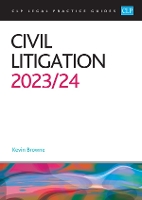 Book Cover for Civil Litigation 2023/2024 by Browne, Catlow