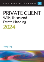 Book Cover for Private Client 2024: by King