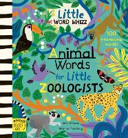 Book Cover for Animal Words for Little Zoologists by Will Millard