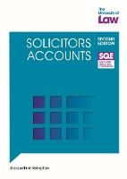 Book Cover for SQE - Solicitors Accounts 2e by Jacqueline Kempton