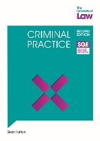 Book Cover for SQE - Criminal Practice 2e by Sean Hutton